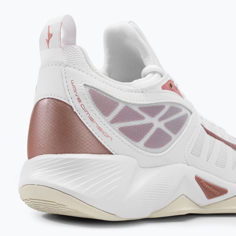 Кросівки волейбольні жіночі Mizuno Wave Dimension білі V1GC224036 9