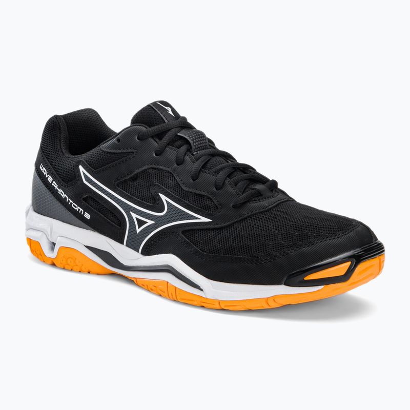 Кросівки гандбольні чоловічі Mizuno Wave Phantom 3 чорні X1GA226044