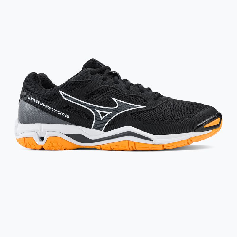 Кросівки гандбольні чоловічі Mizuno Wave Phantom 3 чорні X1GA226044 2