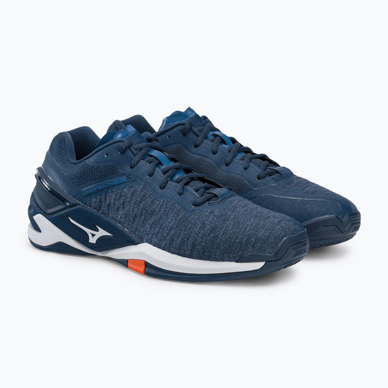 Кросівки гандбольні чоловічі Mizuno Wave Stealth Neo сині X1GA200021 5