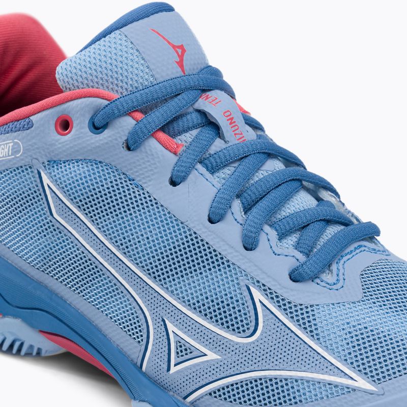 Кросівки для тенісу жіночі Mizuno Wave Exceed Light CC блакитні 61GC222121 9