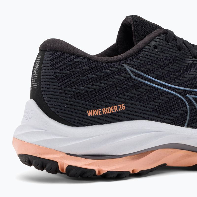 Жіночі бігові кросівки Mizuno Wave Rider 26 odyssey grey/quicksilver/salmon 10