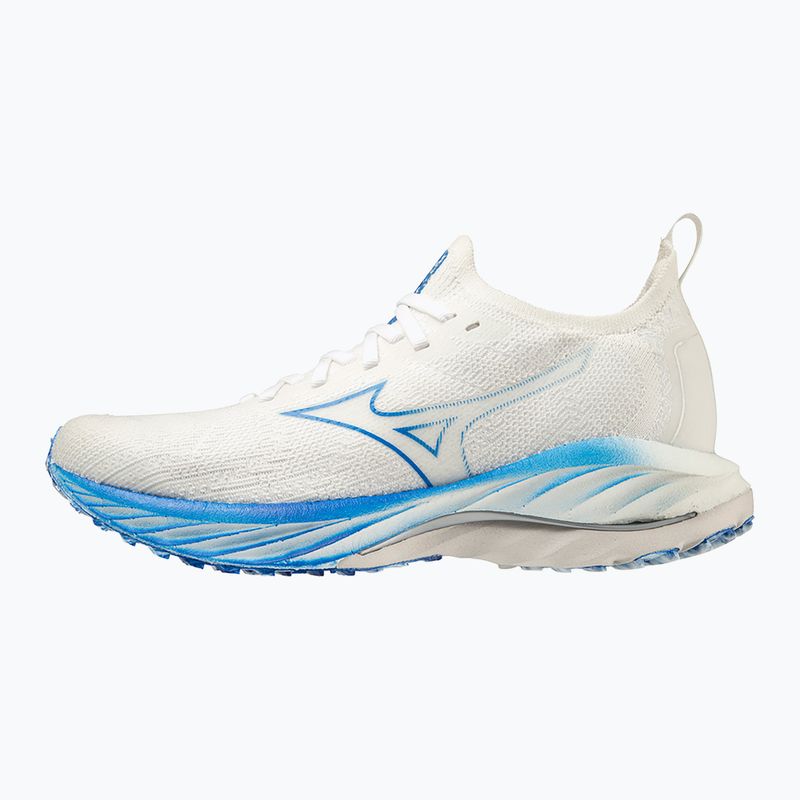 Кросівки для бігу жіночі Mizuno Wave Neo Wind white/silver/peace blue 9