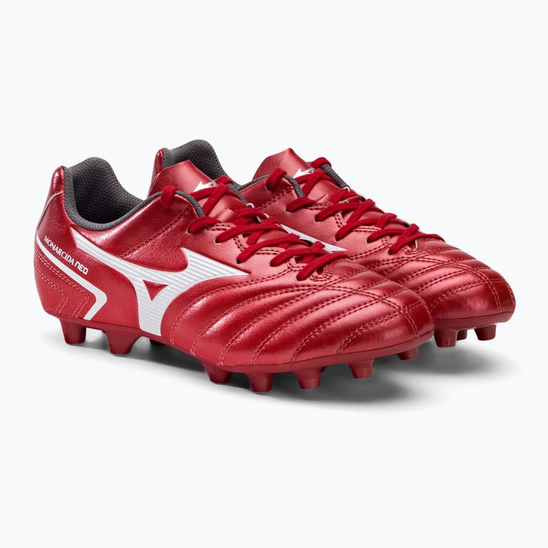 Футбольні бутси дитячі Mizuno Monarcida II Sel MD червоні P1GB222560 4