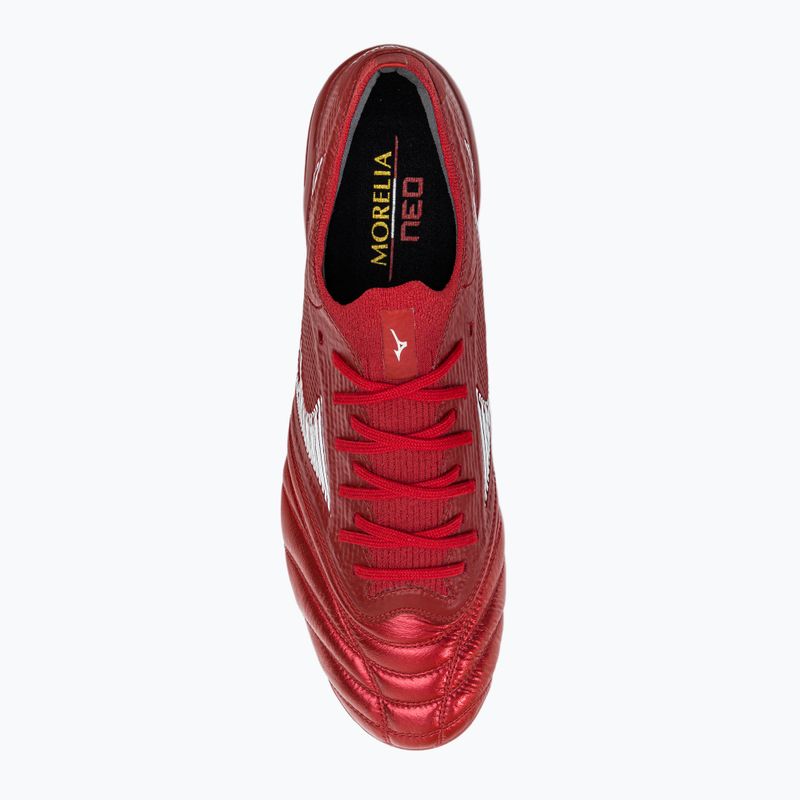 Футбольні бутси Mizuno Morelia Neo III Beta Elite Mix червоні P1GC229160 6