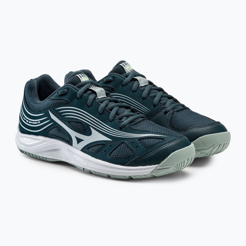 Кросівки волейбольні Mizuno Cyclone Speed 3 блакитні V1GA2180K38_40.0/6.5 5