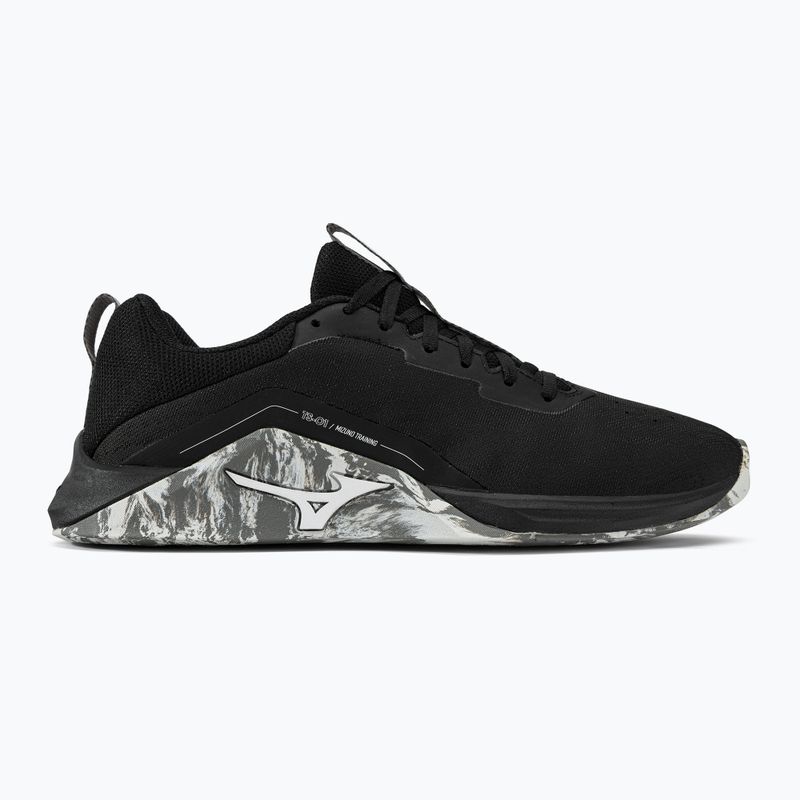 Кросівки для бігу чоловічі Mizuno TS-01 Black/White/Quiet Shade 31GC220101 2