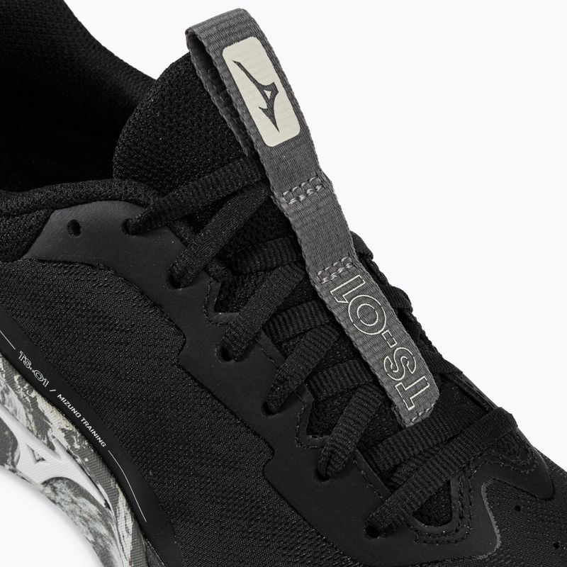 Кросівки для бігу чоловічі Mizuno TS-01 Black/White/Quiet Shade 31GC220101 8
