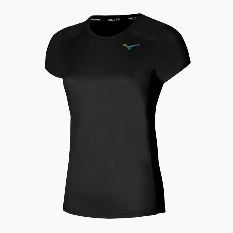 Футболка для бігу жіноча Mizuno Two Loop 88 Tee чорна 32GAA20109