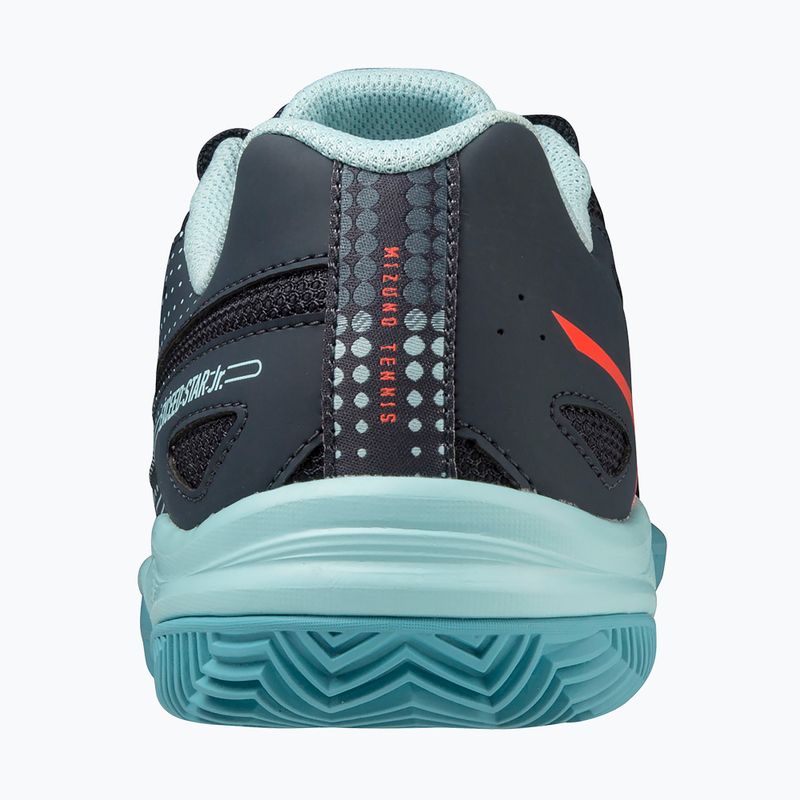 Кросівкі тенісні дитячі Mizuno Exceed Star CC collegiate blue/soleil/tanager/turquoise 9