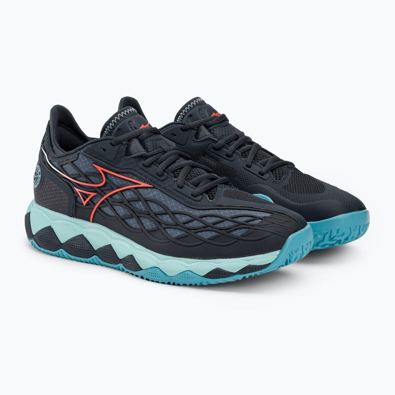 Кросівки для тенісу чоловічі Mizuno Wave Enforce Tour CC сині 61GC230412 4