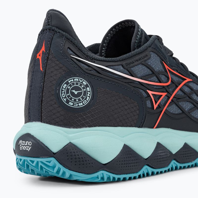 Кросівки для тенісу чоловічі Mizuno Wave Enforce Tour CC сині 61GC230412 9