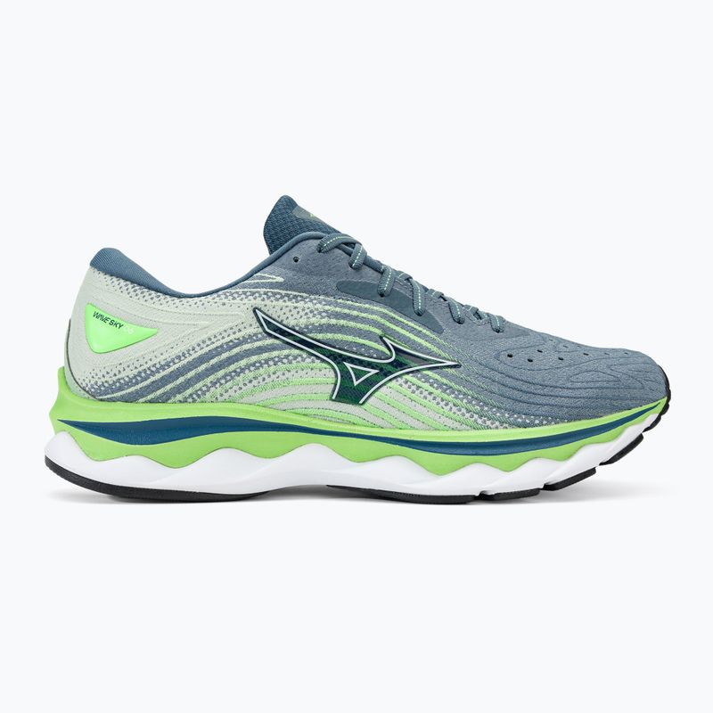 Кросівки для бігу чоловічі Mizuno Wave Sky 6 china blue/white/909 c 2