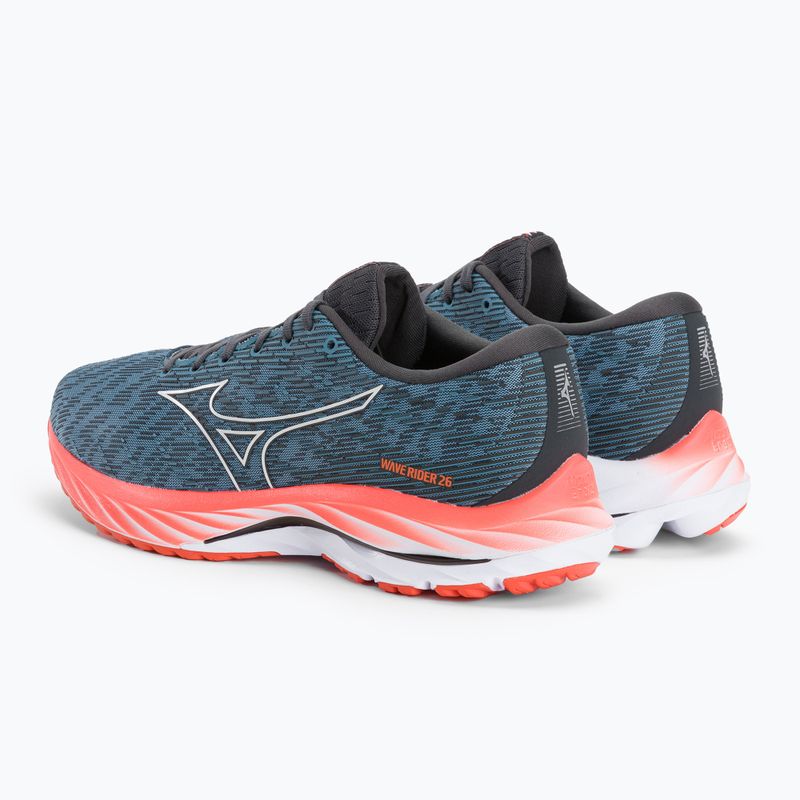 Кросівки для бігу чоловічі Mizuno Wave Rider 26 Provinc Blue/Nimbus Cloud/Soleil J1GC220351 3