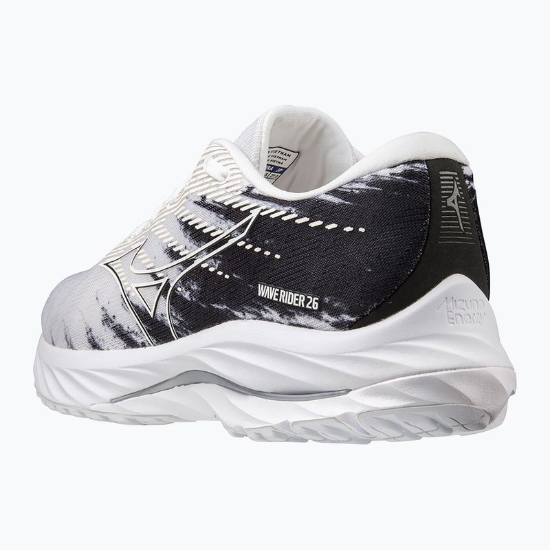 Чоловічі кросівки Mizuno Wave Rider 26 білий/білий/чорний 9