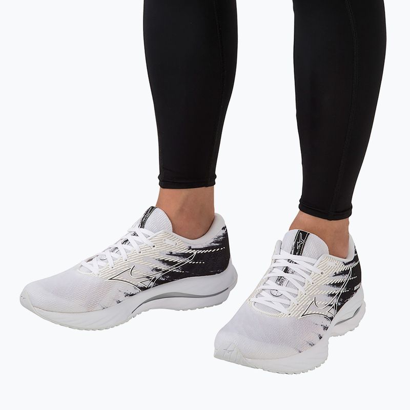 Чоловічі кросівки Mizuno Wave Rider 26 білий/білий/чорний 4