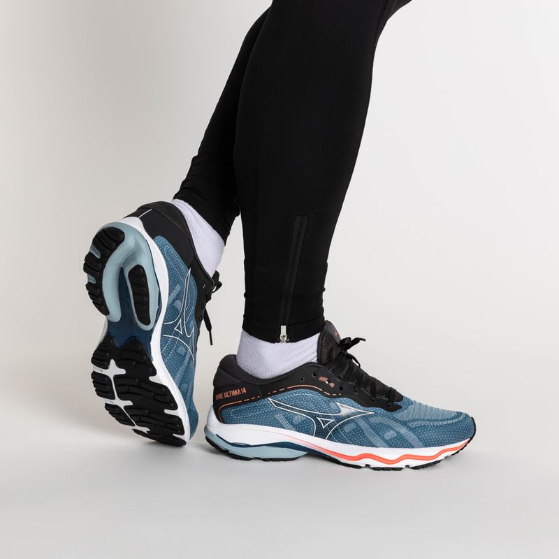 Кросівки для бігу чоловічі Mizuno Wave Ultima 14 блакитні J1GC231801 2