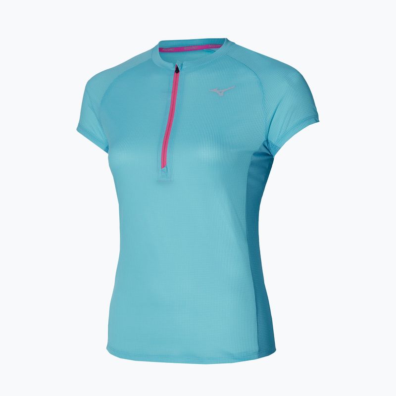 Футболка для бігу жіноча Mizuno Trail DAF HZ Tee antigua sand