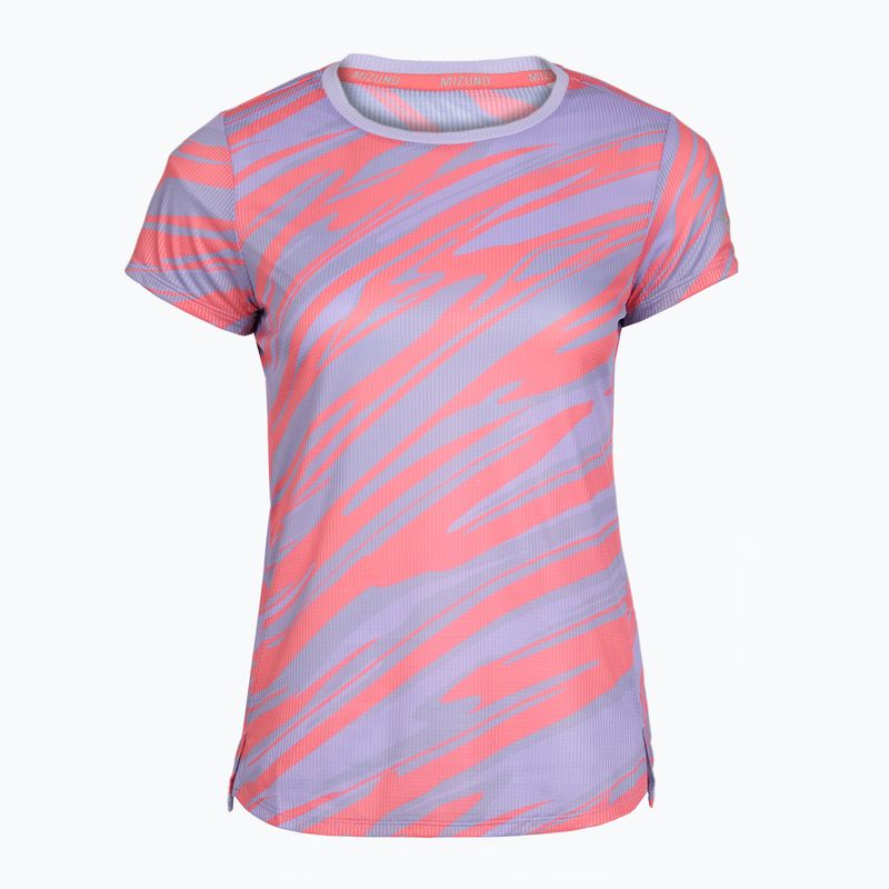 Футболка для бігу жіноча Mizuno DAF Graphic Tee Поясtel lilac