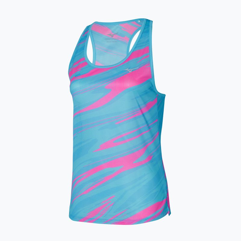 Жіноча бігова майка Mizuno DAF Graphic Tank антигуа пісок