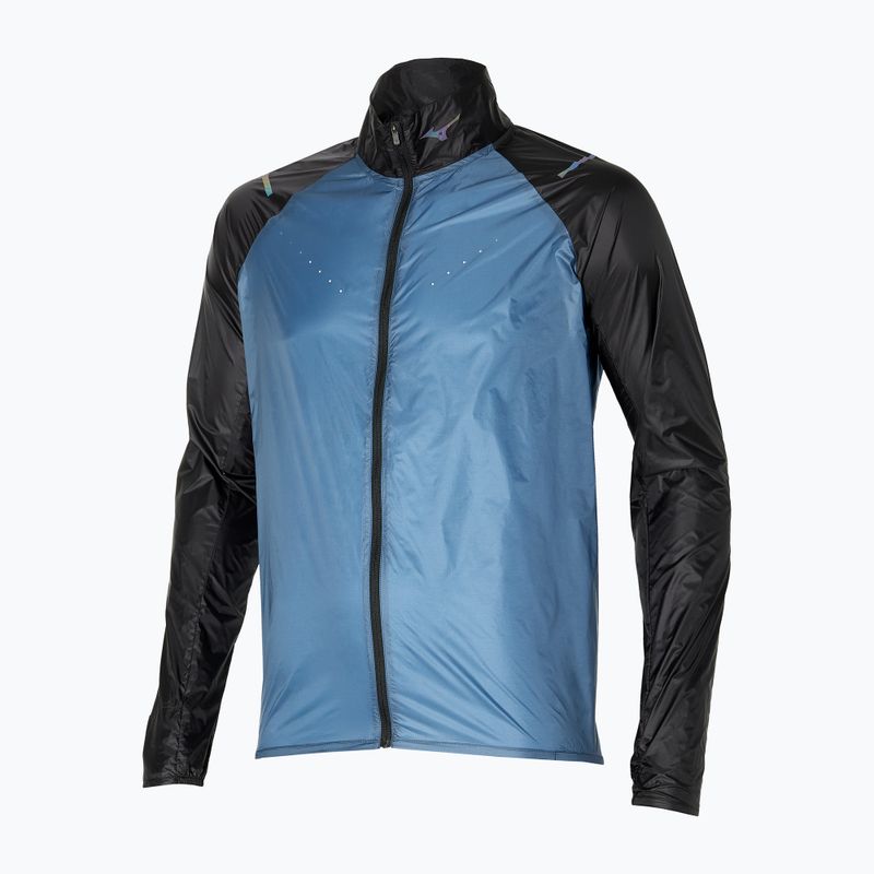 Чоловіча бігова куртка Mizuno Aero синій попіл 4
