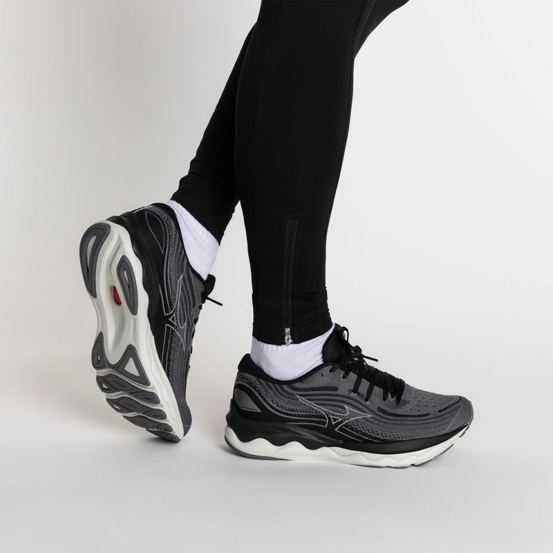 Кросівки для бігу чоловічі Mizuno Wave Skyrise 4 сірі J1GC230902 2