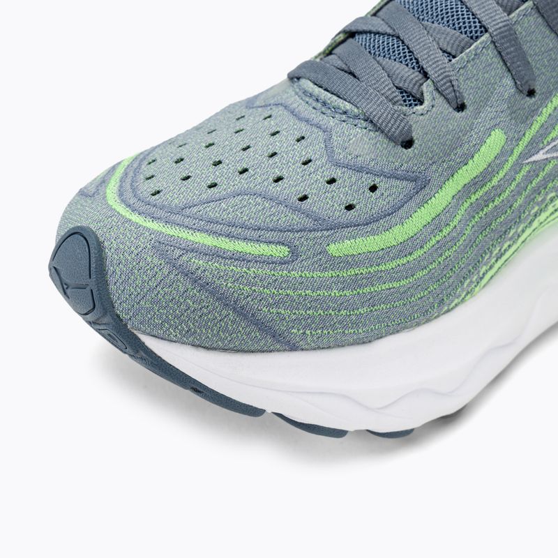 Кросівки для бігу чоловічі Mizuno Wave Skyrise 4 camo green/china blue/909c 7