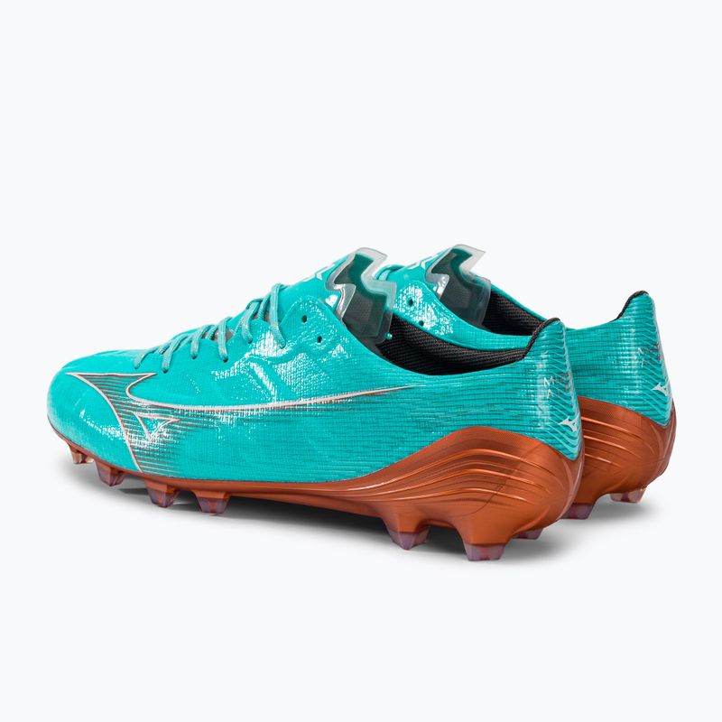 Футбольні бутси чоловічі Mizuno Alpha Elite блакитні P1GA236225 3