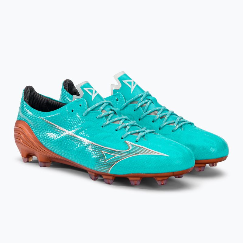 Футбольні бутси чоловічі Mizuno Alpha Elite блакитні P1GA236225 4