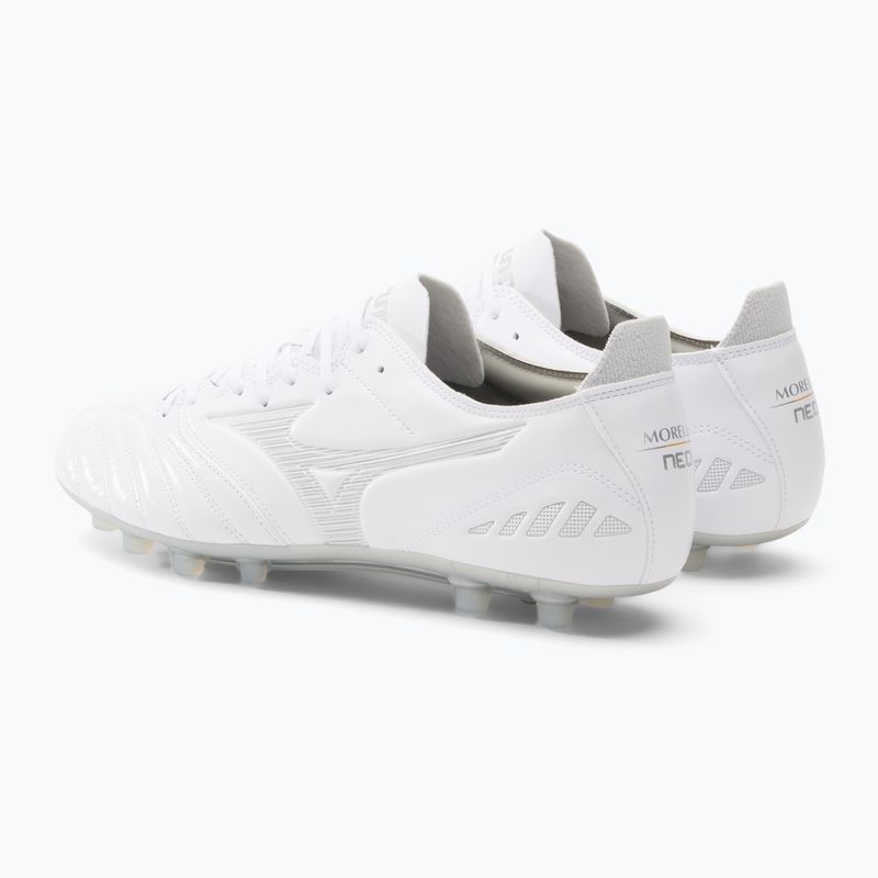 Футбольні бутси Mizuno Morelia Neo III Pro AG білі P1GA238404 3