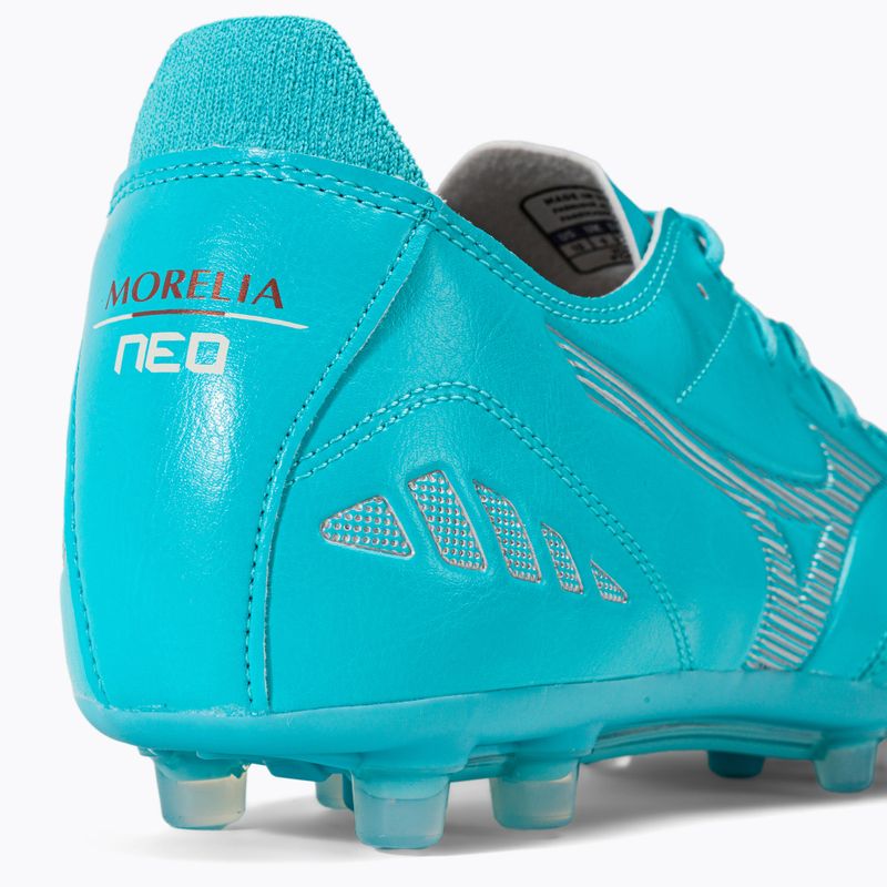 Футбольні бутси Mizuno Morelia Neo III Pro AG блакитні P1GA238425 9
