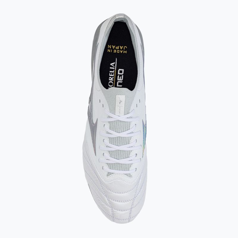 Футбольні бутси Mizuno Morelia Neo III Beta JP білі P1GA239004 6