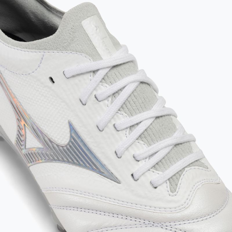 Футбольні бутси Mizuno Morelia Neo III Beta JMP білі/голограма/холодний сірий 3c 8