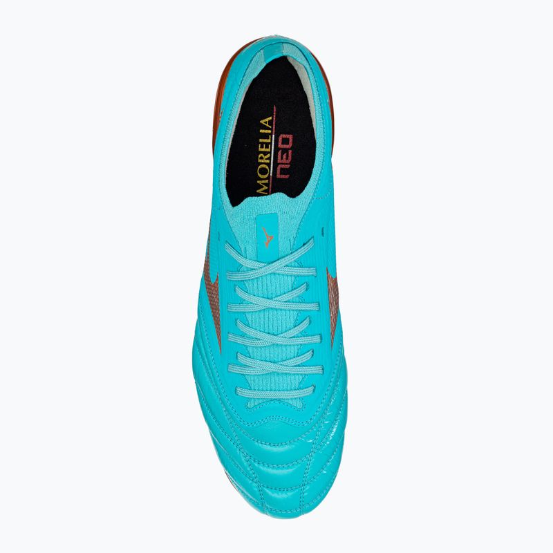 Футбольні бутси Mizuno Morelia Neo III Elite M блакитні P1GC239125 6