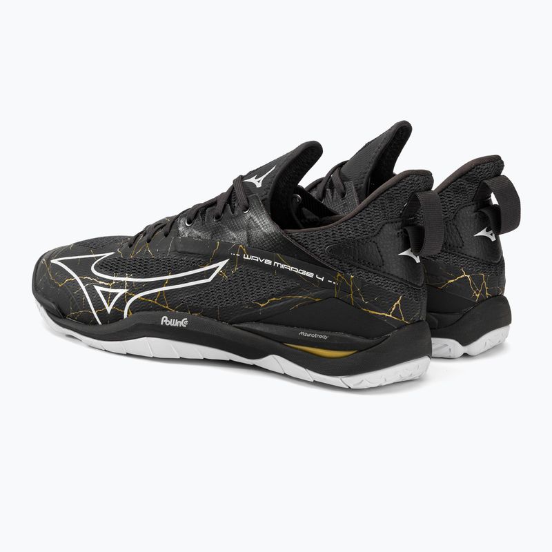 Кросівки гандбольні чоловічі Mizuno Wave Mirage 4 чорні X1GA215041 3