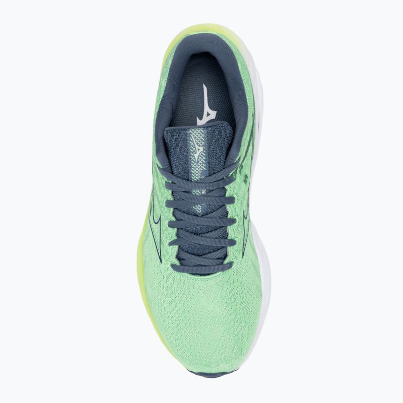 Чоловічі кросівки Mizuno Wave Inspire 19 909c/china blue/camo green 6
