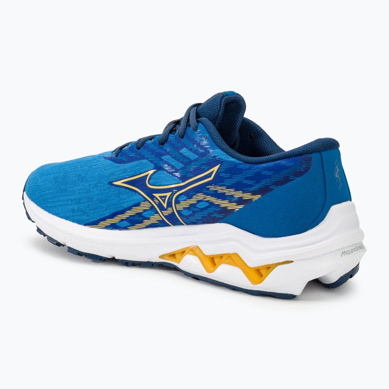 Кросівки для бігу чоловічі Mizuno Wave Equate 7 french blue/gold/gold 3