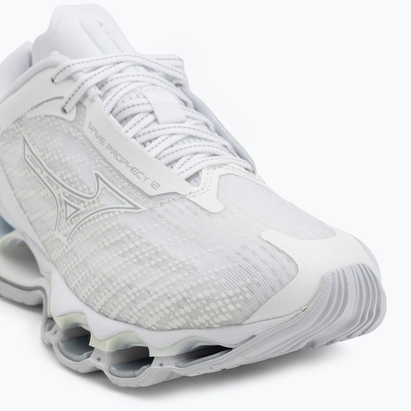 Кросівки для бігу жіночі Mizuno Wave Prophecy 12 white/silver 7