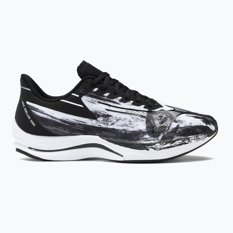 Чоловічі кросівки Mizuno Wave Rebellion Sonic білий/чорний 2