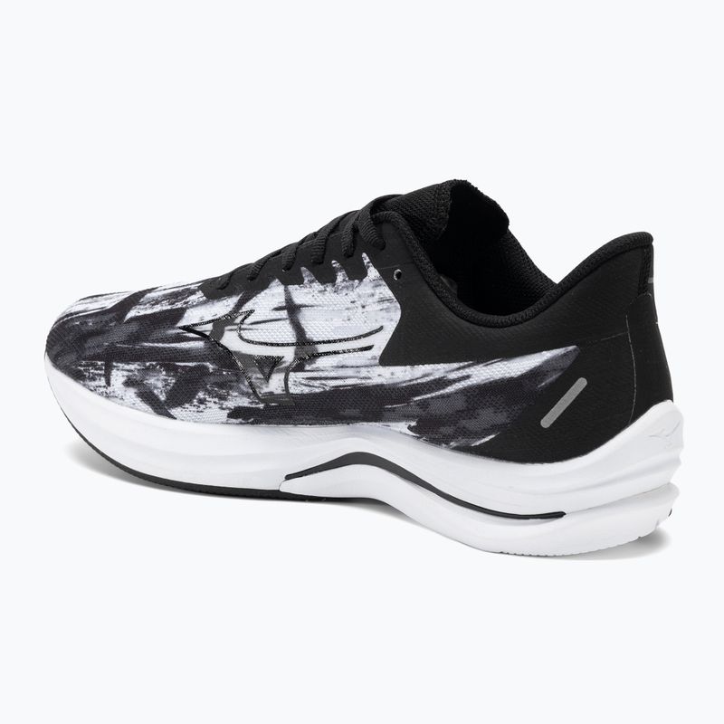 Чоловічі кросівки Mizuno Wave Rebellion Sonic білий/чорний 3