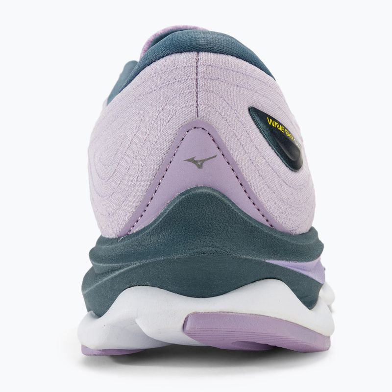Жіночі бігові кросівки Mizuno Wave Sky 6 пастельно-білий/білий/фарфорово-блакитний 6