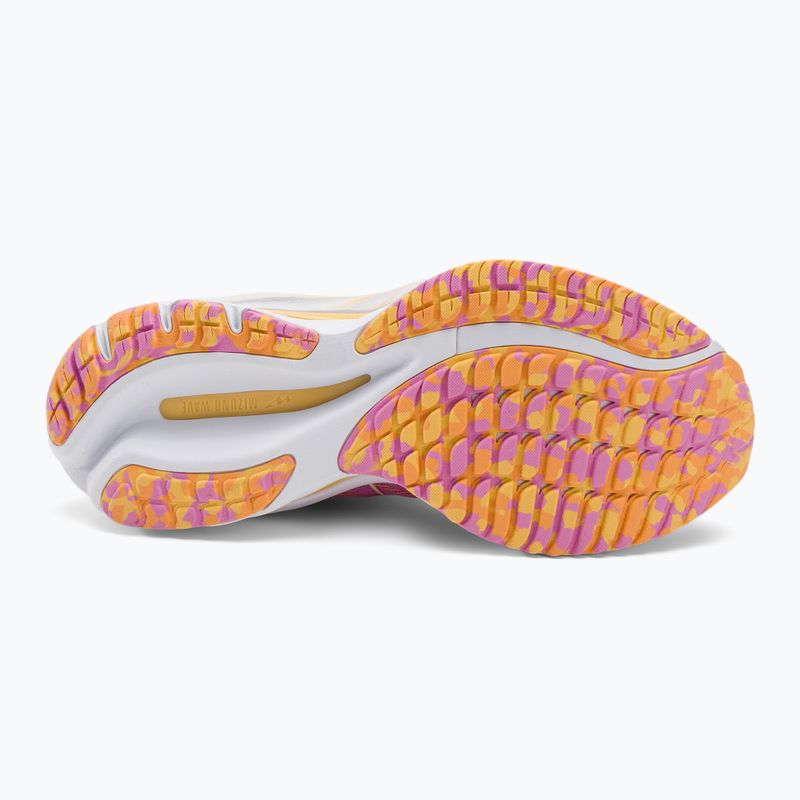 Жіночі бігові кросівки Mizuno Wave Rider 26 Roxy цикламен/білий/мокоранж 6