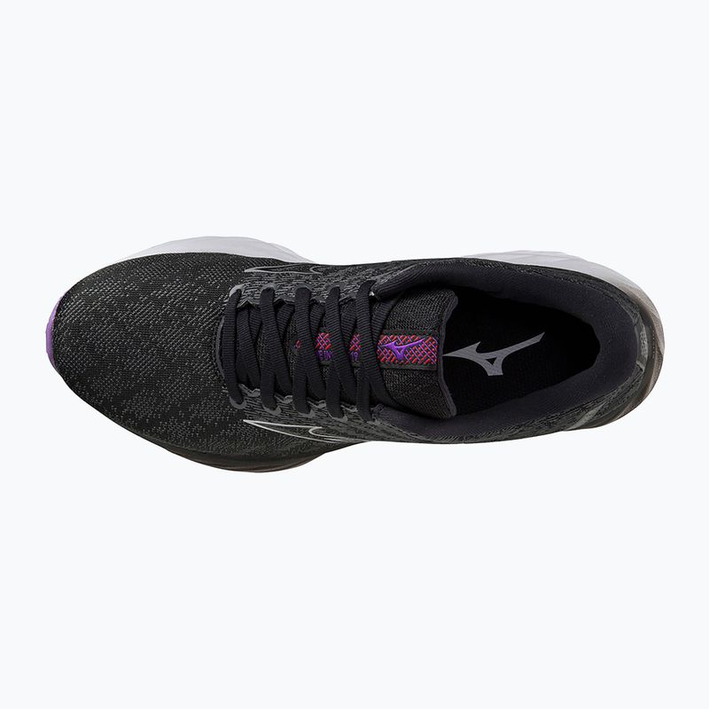Кросівки для бігу жіночі Mizuno Wave Inspire 19 W black/ silver/ bitsweet 14