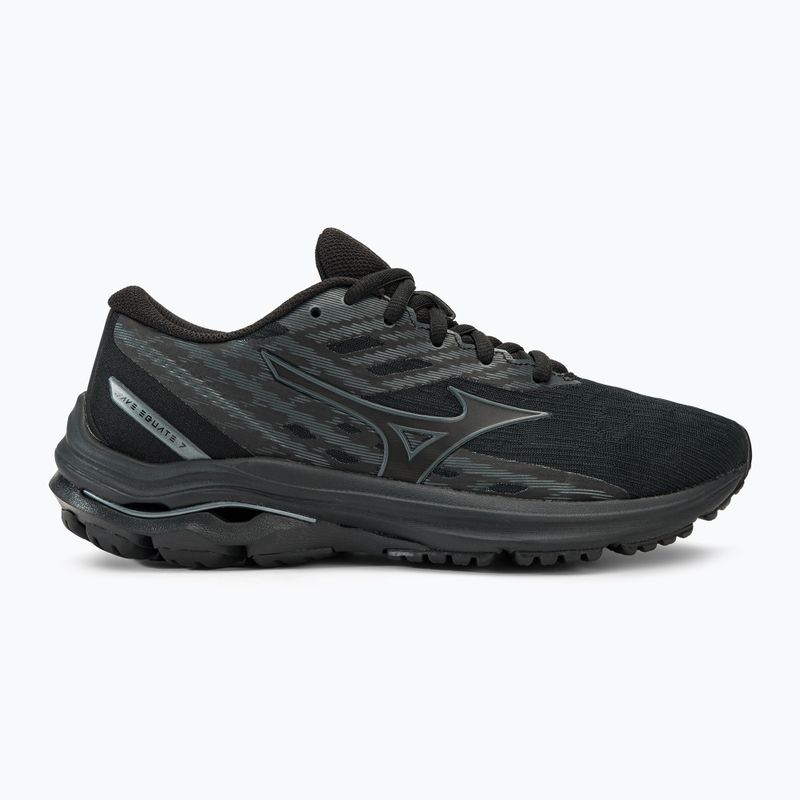 Кросівки для бігу жіночі Mizuno Wave Equate 7 black/metallic gray 2