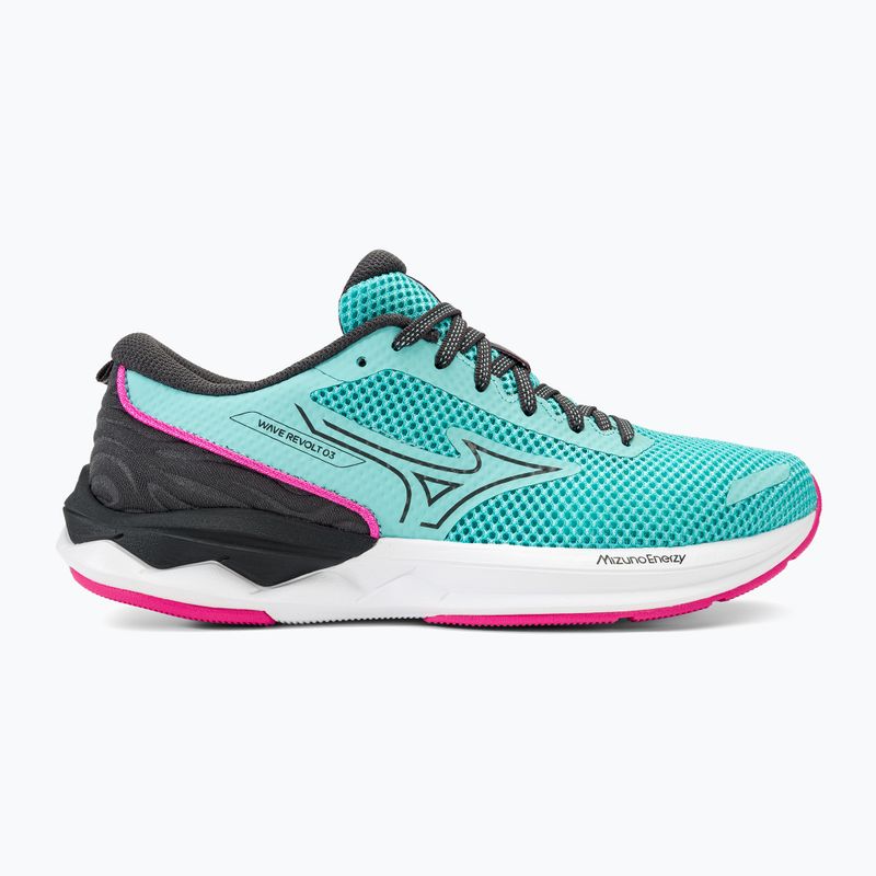 Кросівки для бігу жіночі Mizuno Wave Revolt 3 anigua sand/black oyster/807c 2