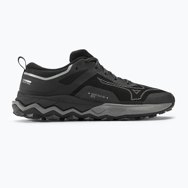 Кросівки для бігу чоловічі Mizuno Wave Ibuki 4 GTX black/metalic gray/dark shadow 3