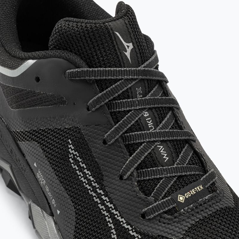 Кросівки для бігу чоловічі Mizuno Wave Ibuki 4 GTX black/metalic gray/dark shadow 8