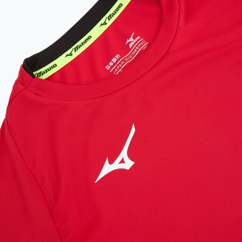 Футболка для тренувань дитяча Mizuno Core SS red/black 3
