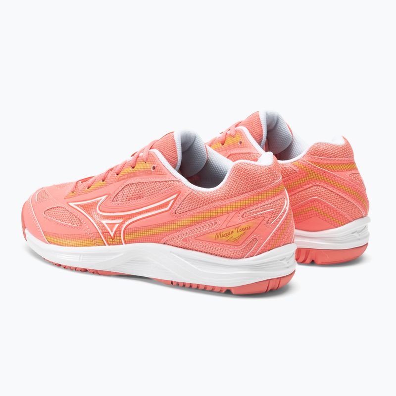 Кросівки тенісні жіночі Mizuno Break Shot 4 AC candy coral/white/fusion coral 4