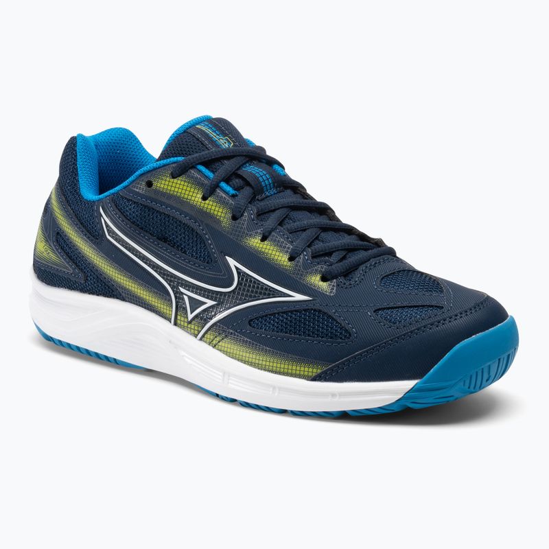 Кросівки тенісні Mizuno Break Shot 4 AC dress blues/jet blue/sulphur spring